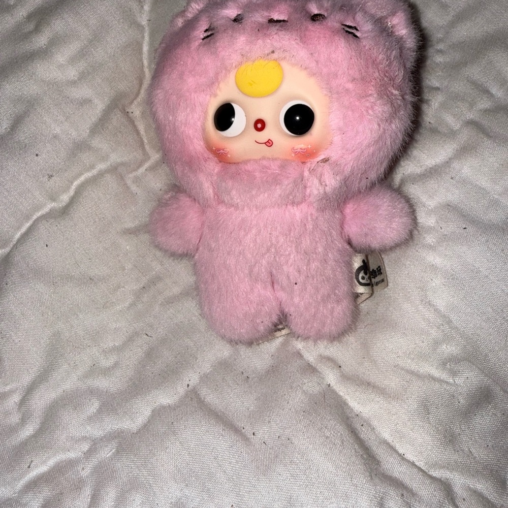 Pink baby three cat